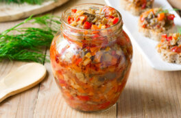 Аджапсандал в банках на зиму: вкусная заготовка из кавказского блюда