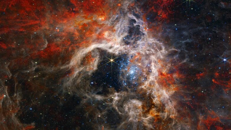 Телескоп James Webb показал туманность Тарантул в невиданных ранее деталях