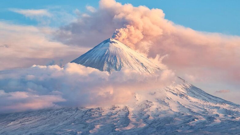 1155118 ключевская сопка вулкан Камчатка