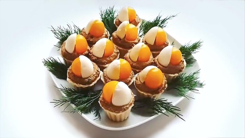 30 минут на кухне: тарталетки с печеночным муссом