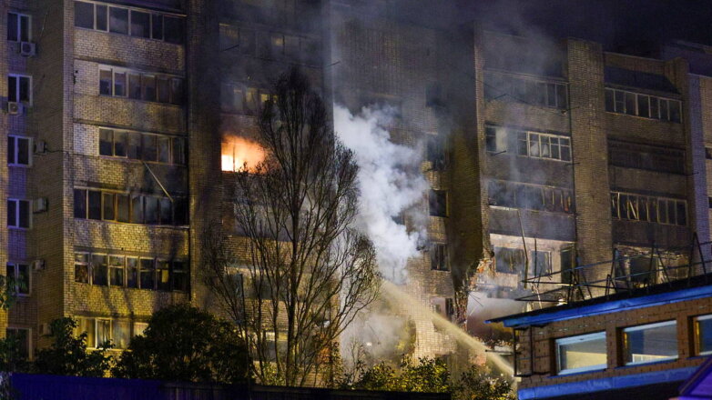 Из жилого дома в Ейске после падения самолета эвакуировали 363 человека