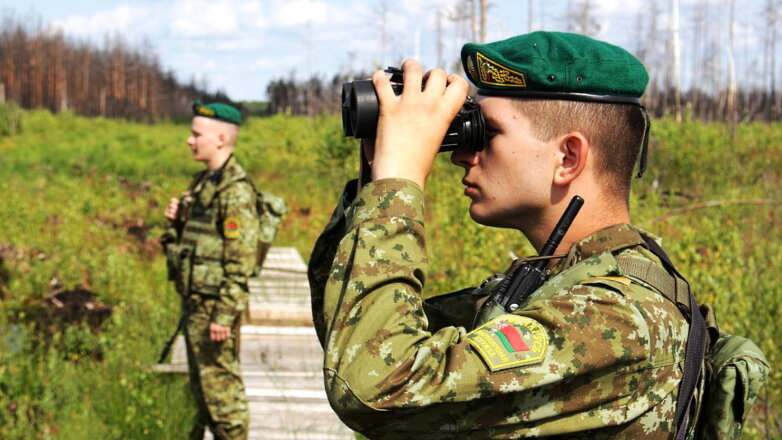 Белоруссия охраняет границу с Украиной укрупненными пограничными нарядами