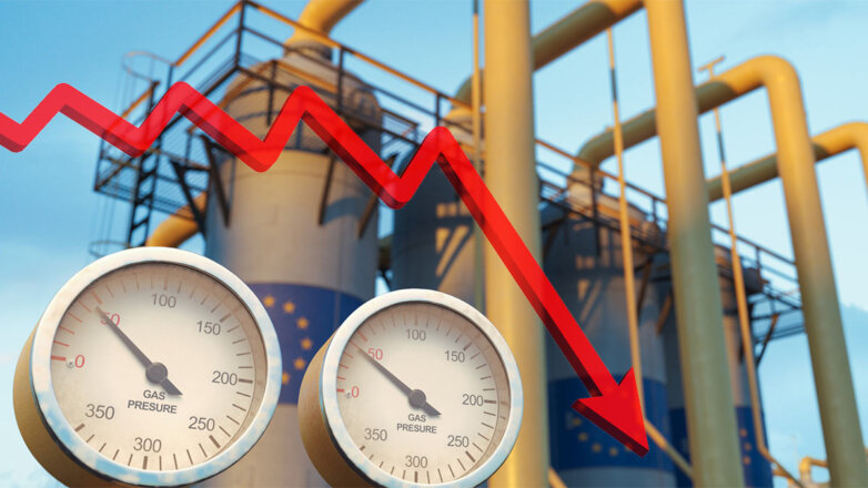 Биржевые цены на газ в Европе опустились ниже $800 за тысячу кубометров