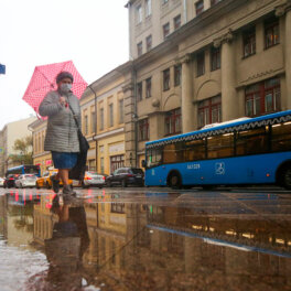 Из-за ливня в Москве возможны задержки наземного транспорта и изменения его маршрутов