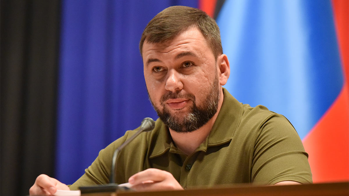Врио главы Донецкой Народной Республики Денис Пушилин