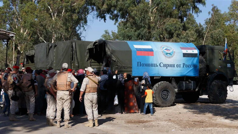 Гуманитарная помощь Сирии от России