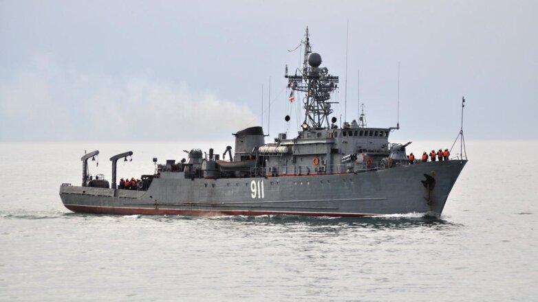 Тральщик Черноморского флота получил повреждения при атаке украинскими дронами