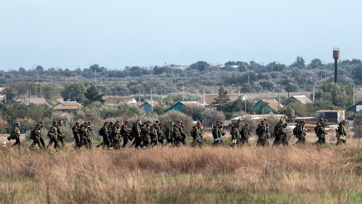 Подготовка призывников в Волгоградской области в рамках частичной мобилизации