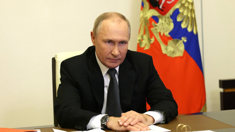 Путин назвал произошедшее в "Крокус Сити Холле" кровавым терактом