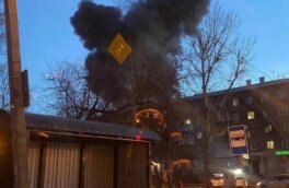 Площадь пожара после падения Су-30 в Иркутске составила 200 квадратных метров