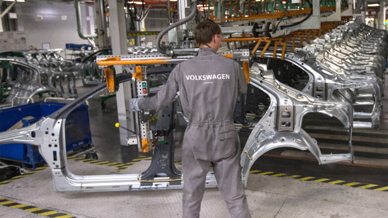 Завод Volkswagen Group Rus в Калуге