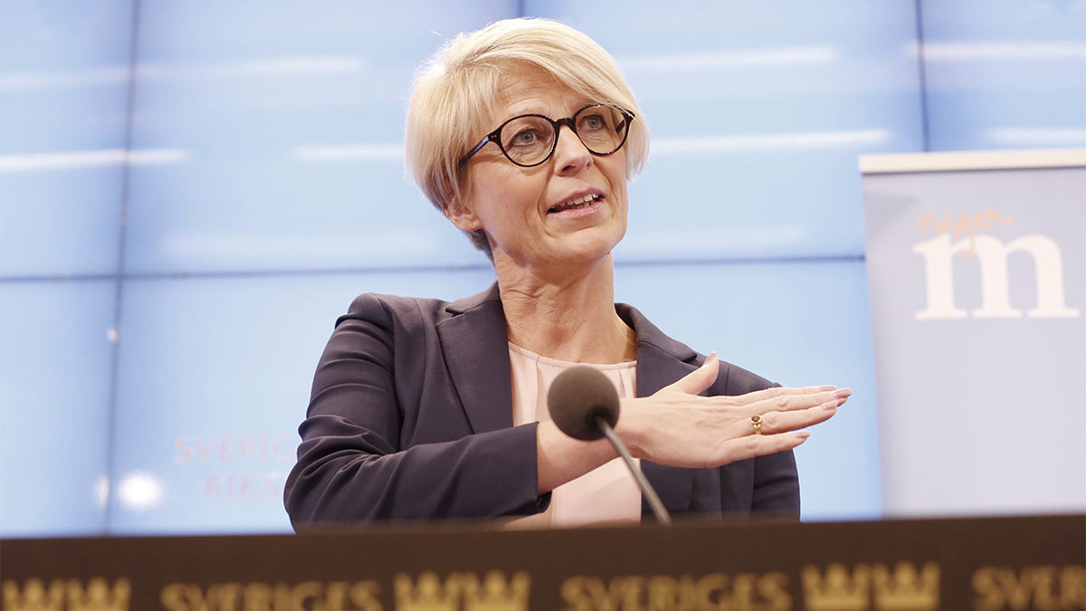 Министр финансов Швеции Элизабет Свантессон