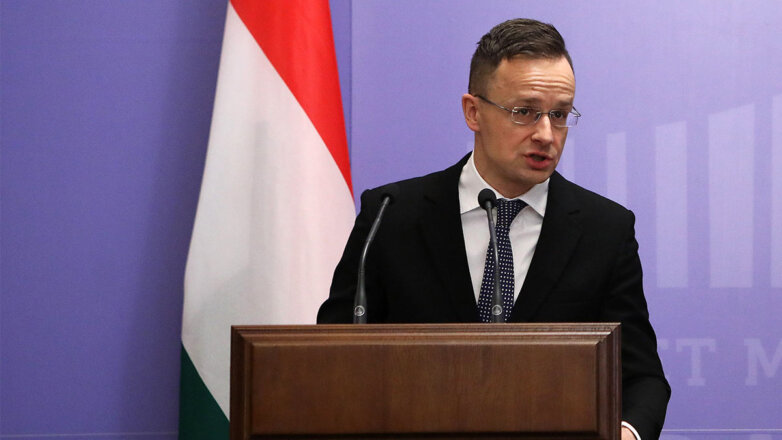 Министр иностранных дел и внешнеэкономических связей Венгрии Петер Сийярто