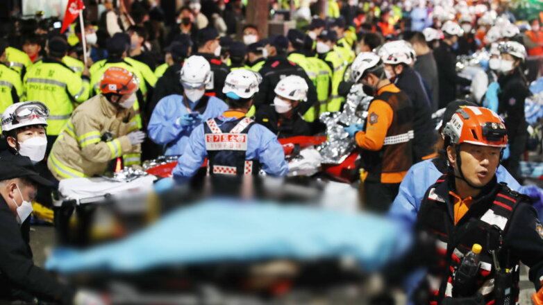 Yonhap: число погибших в давке в Сеуле выросло до 154
