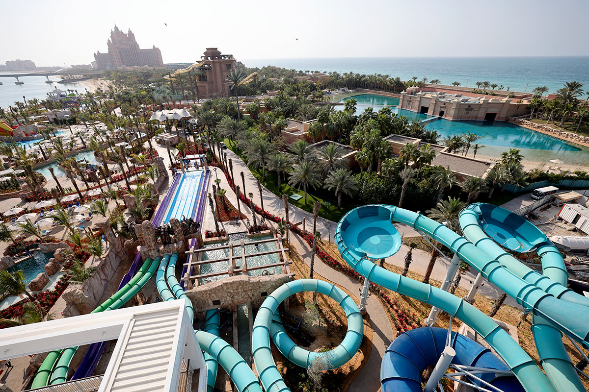 Аквапарк Aquaventure waterpark в Дубае
