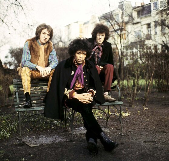 рок-группа The Jimi Hendrix Experience, март 1967 года