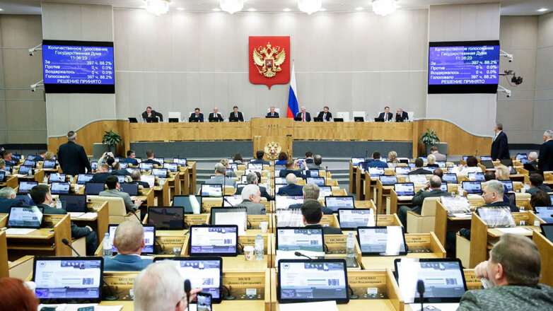 Пленарное заседание Государственной думы РФ. 24 ноября 2022 года.
