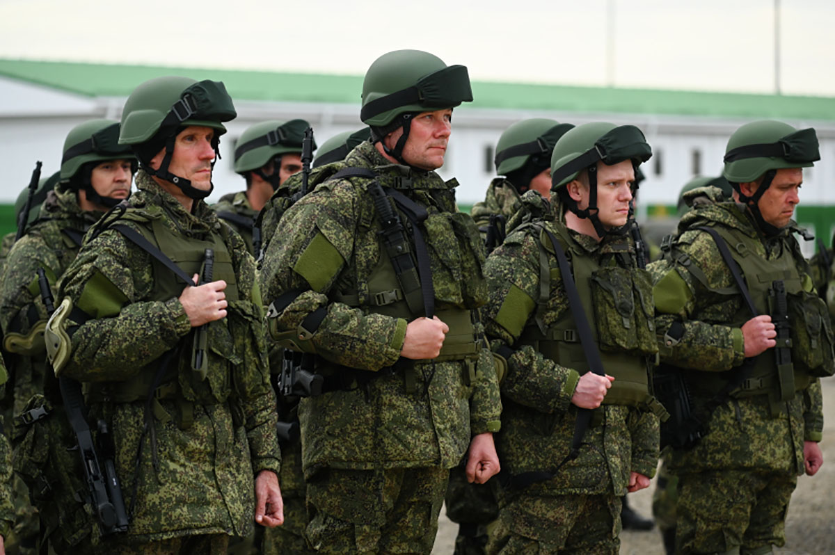 Военнослужащие ВС РФ, призванные в рамках частичной мобилизации