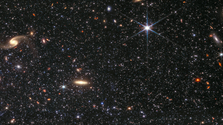 Фото с космического телескопа НАСА имени Джеймса Уэбба