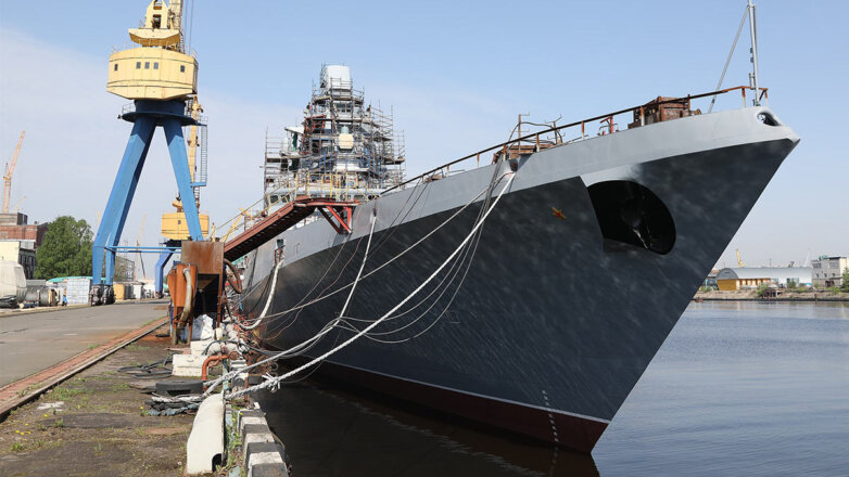 В Балтийском море начались испытания новейшего фрегата "Адмирал Головко"