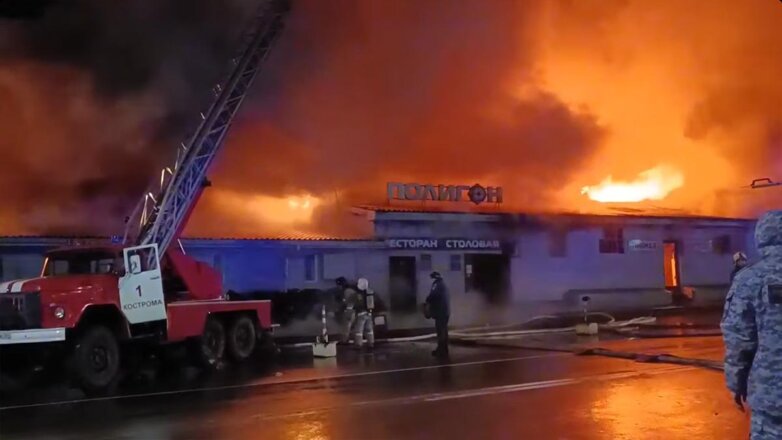 Проверки в отношении здания сгоревшего в Костроме кафе не проводили