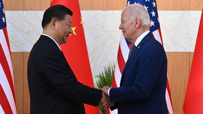 Президент США Джо Байден и председатель КНР Си Цзиньпин