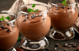 Воздушный десерт: шоколадный мусс