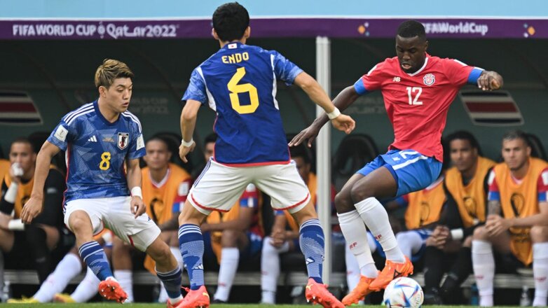 Сборная Коста-Рики обыграла команду Японии в матче ЧМ по футболу