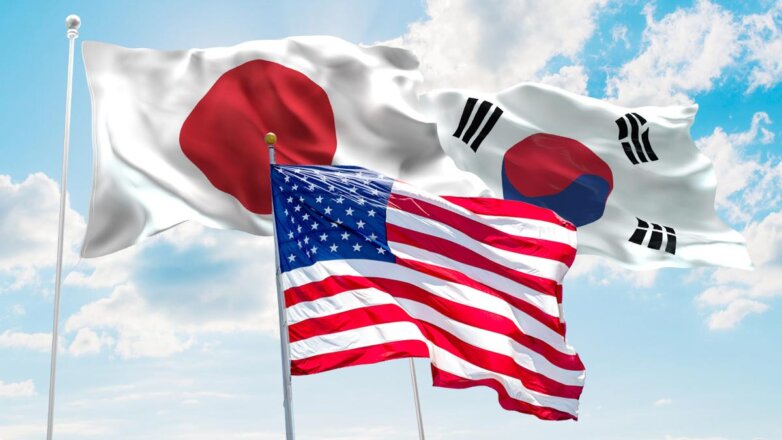 Южная Корея, США и Япония