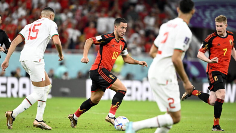 Сборная Марокко обыграла бельгийцев в матче ЧМ-2022