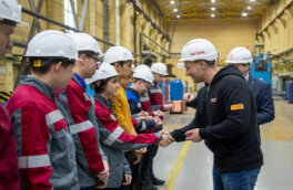 На "Уралэлектромеди" прошел День посвящения в студенты