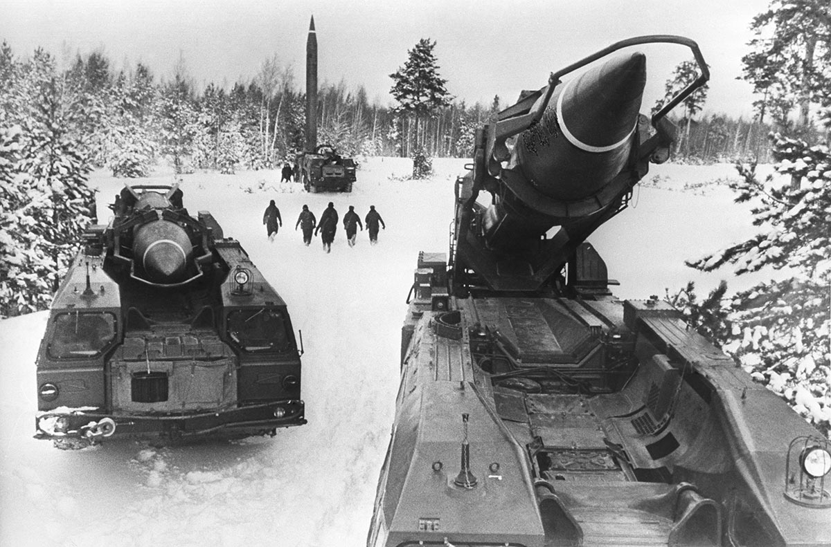 Пусковые установки ракетной системы 9К72 "Эльбрус", 1970 год