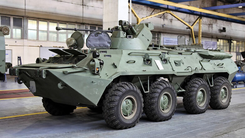 Модернизированные бронетранспортеры БТР-82АМ поставлены в Минобороны РФ