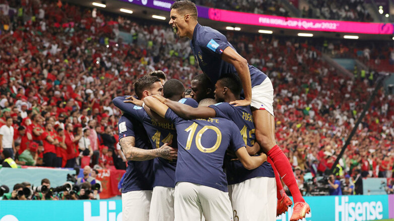 Франция второй раз подряд вышла в финал чемпионата мира