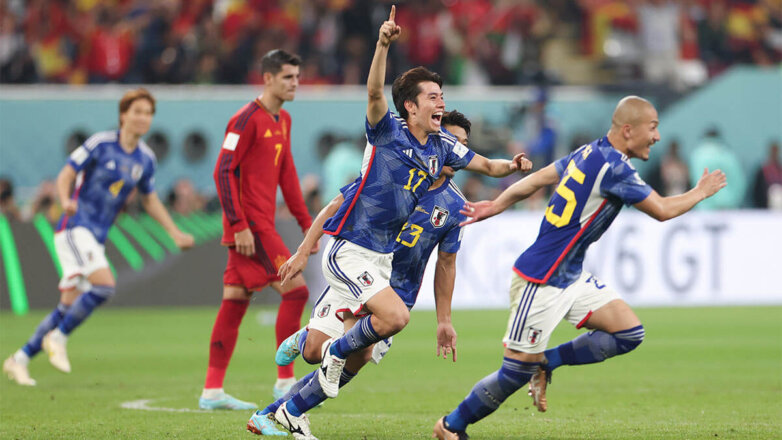 Победа сборной Японии над командой Испании на ЧМ 2022 по футболу в Катаре