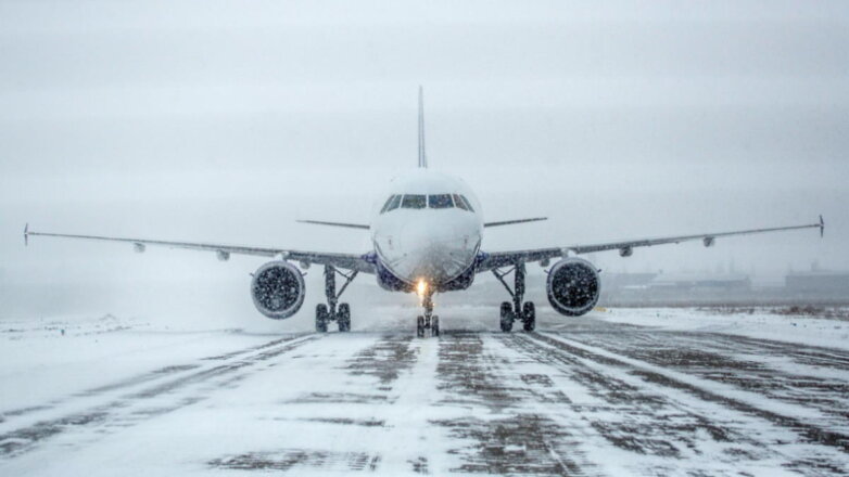 В Москве из-за снегопада задержали более 30 рейсов
