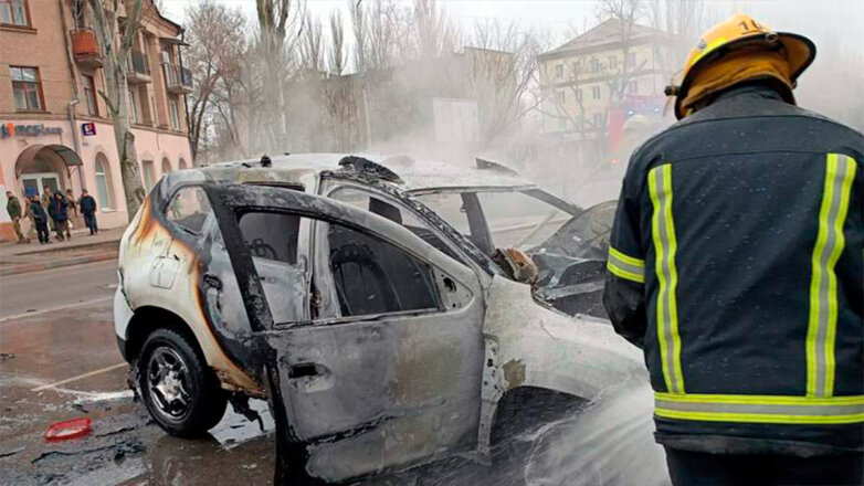 Взрыв автомобиля в центре Мелитополя назвали терактом