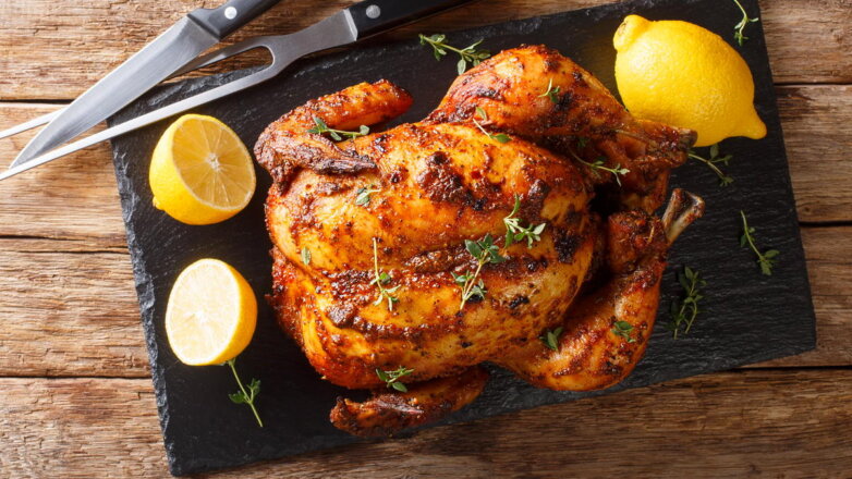 Праздничная кухня: запеченный цыпленок с хрустящей корочкой