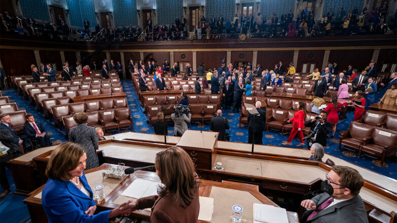 Заседание палаты представителей Когресса США
