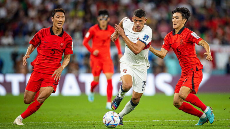 Южная Корея обыграла Португалию в матче чемпионата мира по футболу