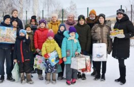В Карабаше дети получили новогодние подарки от Челябинского цинкового завода