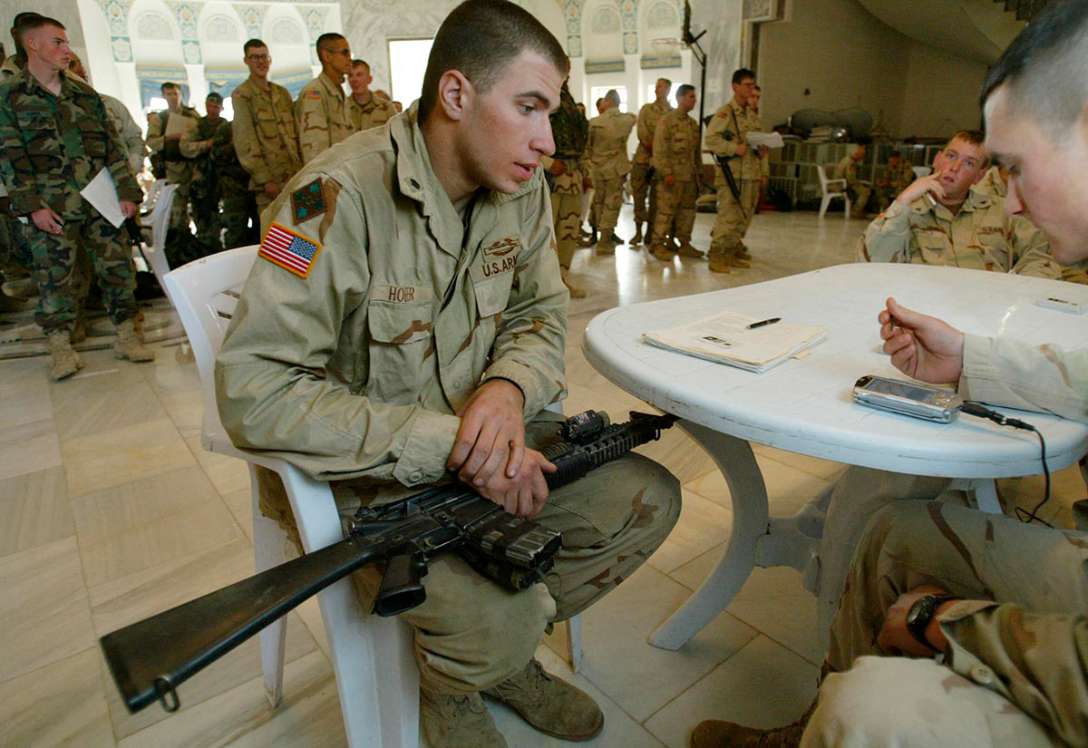 Психологическая поддержка солдат армии США