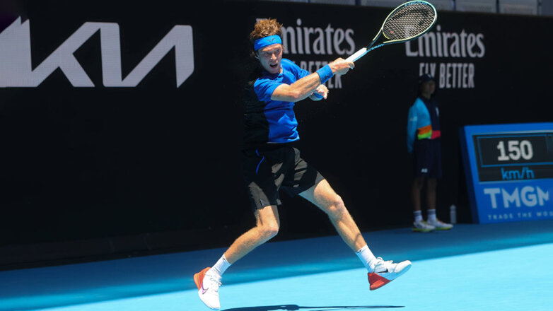 Теннисист Рублев победил Руусувуори во втором круге Australian Open