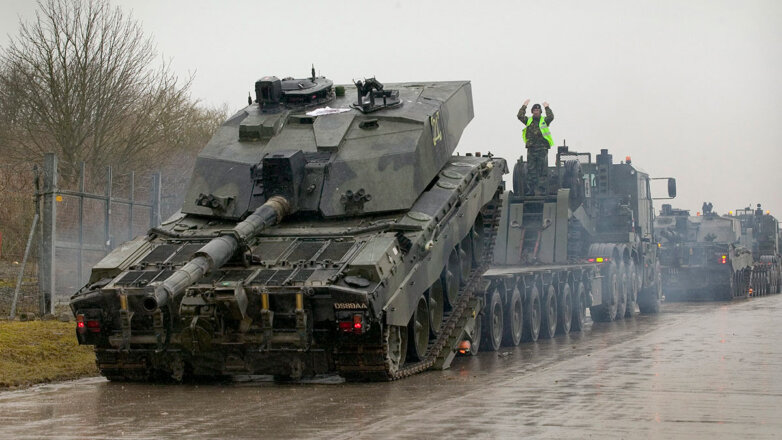 На Украине заявили о скором появлении на поле боя танков Challenger 2 из Великобритании