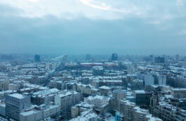 Разведывательный беспилотник заметили над Киевом