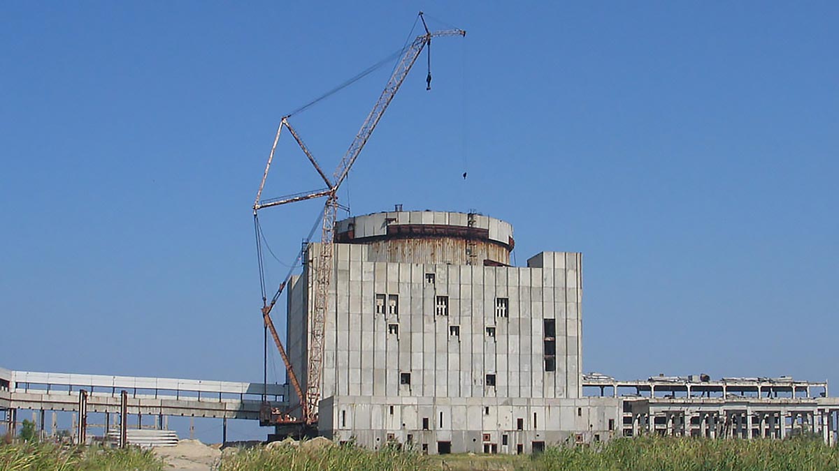Демонтаж заброшенной АЭС в Крыму перенесли на конец 2023 года