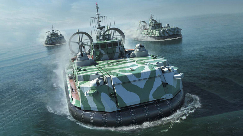 В РФ начнут строить модернизированные катера на воздушной подушке "Мурена" в 2023 году