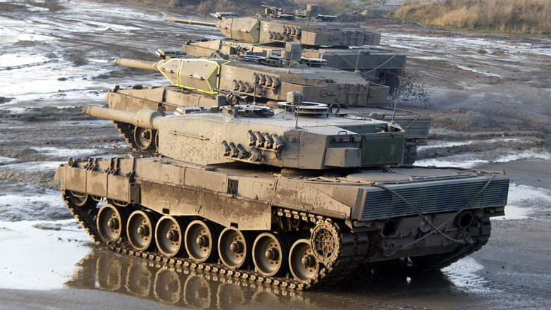 В ФРГ заявили, что половина поставленных Киеву танков Leopard 2 выведена из строя