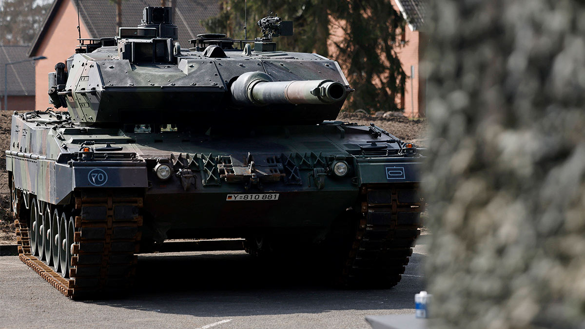 Немецкий танк Leopard 2