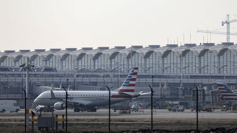 Самолеты в аэропорту Вашингтона